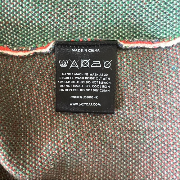 NWT Lazy Oaf - Bad Apple Oversized Sweater - Picture 10 of 13